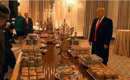 Trumps personal dinner invitation